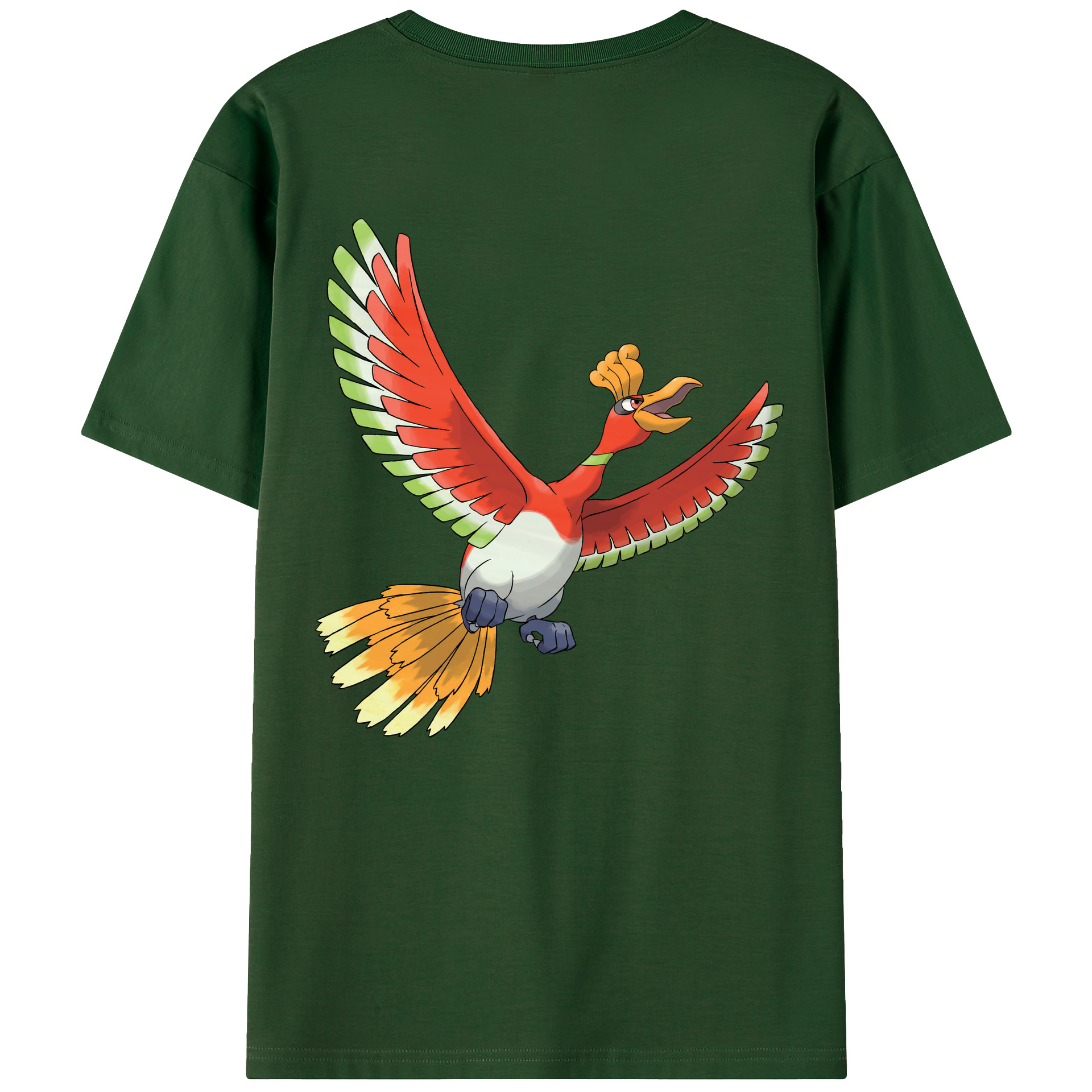 （画像用） ポケットモンスター Pokémon 綿100％半袖Tシャツ（背面プリント）